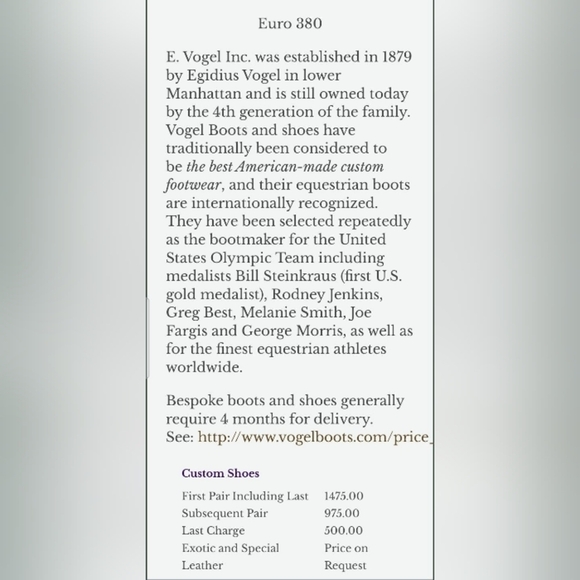 E. VOGEL Custom Black Leather Premium Dress Shoes, 14 - Picture 7 of 7